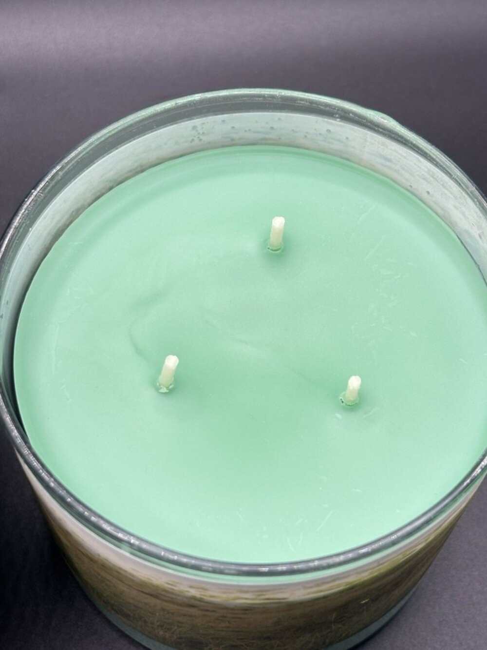 Goose Creek Green Sea Grass 3 Wick Jar Candle 14.5 oz Summer Beach Apple Pear - Picture 9 of 16
